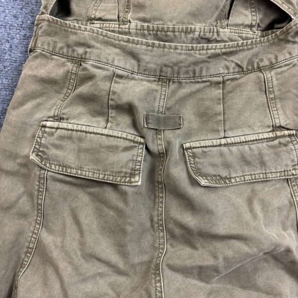 FREE PEOPLE Women’s Go West Utility Jumpsuit Moss Overalls size: Small - Picture 4 of 15